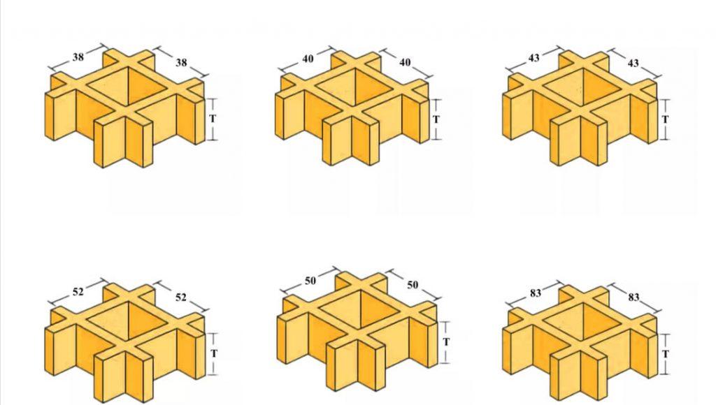 frp grating drawing